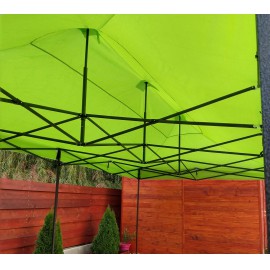 3x6 Rendezvény sátor árusító piaci horgász kerti pavilon zöld