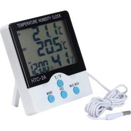 Humi kül- és beltéri hőmérő páratartalom mérő óra asztali fali 