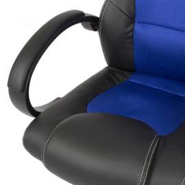 Racing gamer irodai szék vezetői forgószék kék