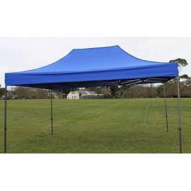 UV álló 3x2 kék rendezvény sátor árusító piaci horgász kerti pavilon