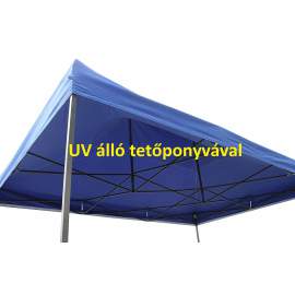 UV állóbb 3x4,5 kék rendezvény sátor árusító piaci horgász kerti pavilon
