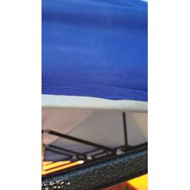 UV álló 2x2 kék rendezvény sátor árusító piaci horgász kerti pavilon