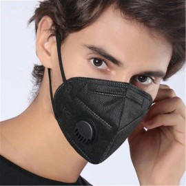Készletről FFP2 védő maszk munkavédelmi aktívszenes szelepes porvédő N95 KN