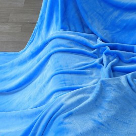 200x230cm puha takaró wellsoft ágytakaró kék pléd