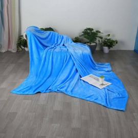 200x230cm puha takaró wellsoft ágytakaró kék