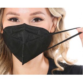 10db Aktív szenes FFP2 kn95 védő maszk fekete szájmaszk  arcmaszk