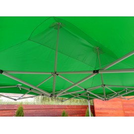 3x4,5 Erős vízálló pavilon piaci rendezvény horgász sátor zöld