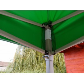 3x4,5 Erős vízálló pavilon piaci rendezvény horgász sátor zöld