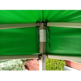 3x6 Erős vízálló pavilon piaci rendezvény horgász sátor zöld