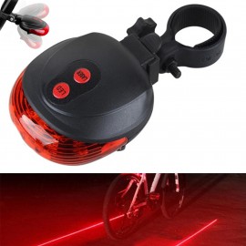 Lézeres LED kerékpár bicikli lámpa világítás
