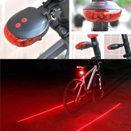 Lézeres LED kerékpár bicikli lámpa világítás