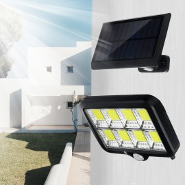 Kültéri Napelemes Mozgásérzékelős solar lámpa 160 COB