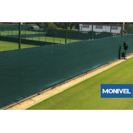 Monivel árnyékoló háló 1,2m x 10m hdpe belátásgátló álcaháló 98% 200g/m2 zöld