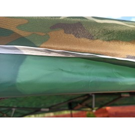 3x6 terep színű erős vízálló pavilon piaci rendezvény horgász sátor