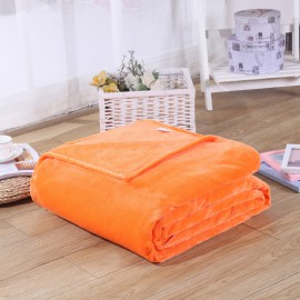 Narancssárga 150x200cm puha takaró wellsoft ágytakaró pléd