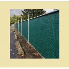 Monivel árnyékoló háló 2m x 10m hdpe belátásgátló kerítés álcaháló 98% 200g/m2 zöld 2x10m