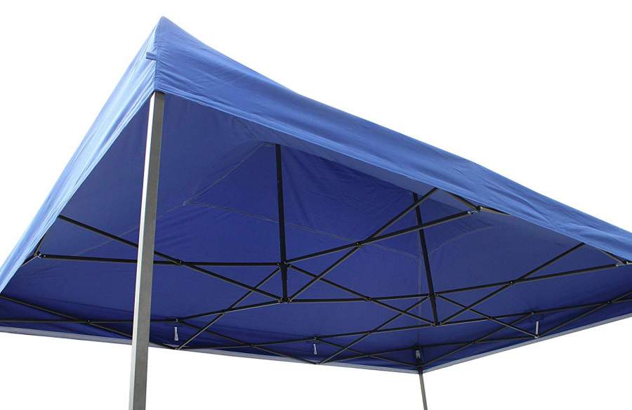 3x2 kék rendezvény sátor árusító piaci horgász kerti pavilon