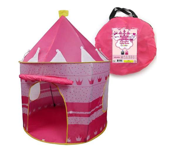  Kastély játszóház sátor kislány gyerek játék bunker vár kuckó 